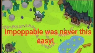 How to beat Impoppable on every map in Bloons Adventure time TD (Guide)