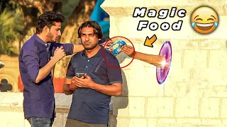 MAGIC FOOD PRANK | PRANK IN PAKISTAN | FUNNY REACTIONS | MAGIC FOOD PRANK PART 2