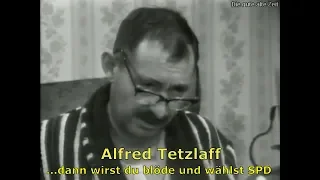 Alfred Tetzlaff über die SPD und ihre Wähler