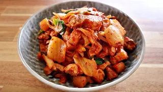Kimchi Duruchigi (김치두루치기) | Spicy Korean Stir-fried Pork with Kimchi | Kimchi Bulgogi