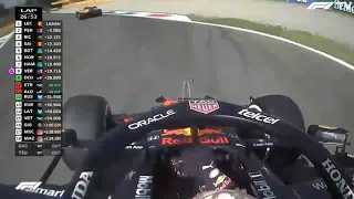 Max Verstappen and Lewis Hamilton Crash Into Each Other - Italian GP F1 2021