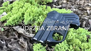 Detonics Gladiator .45 SCP - údržba zbraně