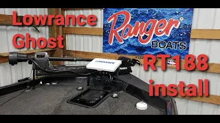 Lowrance Ghost Install on an RT188 and a Mystery Issue To Be Aware Of!!