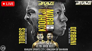 BRAVE CF 65: Rumble in The Kingdom | MMA LIVE STREAM | KOOHEJI vs. MORA | Combat Federation | DAZN