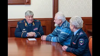 Начальник подмосковной полиции встретился с Михаилом Макаровым, который задержал преступника