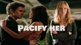 Pacify her || Elena/Stefan/ Caroline