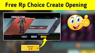 M13 Free Rp Choice Create Opening | Bgmi Free Rp Choice Create Opening | Lite Boi