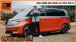 VW ID. Buzz GTX (2024) Das kann der NEUE ALLRAD Bulli! Review | Test | 7-Sitzer | LWB | Elektro Bus