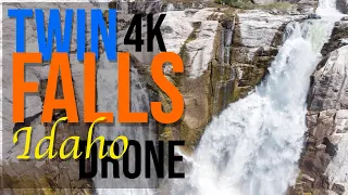 Twin Falls Idaho 4k drone Video