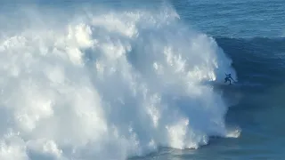 The fabulous Michelle des Bouillons at Nazaré 2021 [4K RAW]