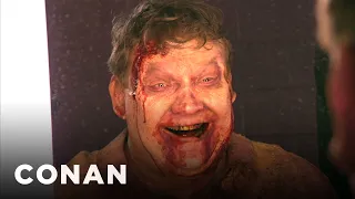 Andy Richter Gets A "Walking Dead" Makeover | CONAN on TBS