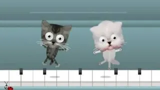 Father's Day Dancing Cats on a Piano by LadyBugEcards @TMZ