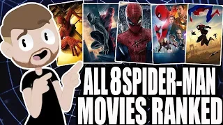 All 8 Spider-Man Movies Ranked w/Into the Spider-Verse and Venom