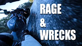 Crazy & Epic Motorcycle Wrecks & Rage