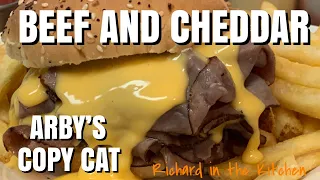 CLASSIC BEEF AND CHEDDAR SANDWICH