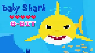 8 bit Baby Shark | Baby Shark | Best Baby Shark Songs