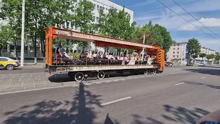 Витебский трамвай. Парад трамваев. 24.06.2023. Vitebsk tram. Tram Parade.