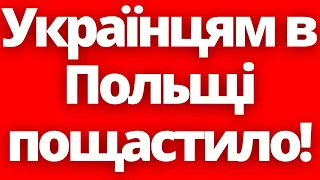 Українцям в Польщі пощастило! 15.05.2023