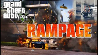 GTA V - Police Station - Rampage - Five Star