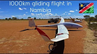 Flying 1000km in Namibia with a glider
