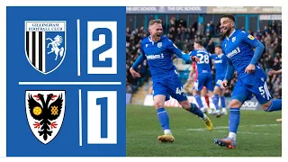 Gillingham v AFC Wimbledon highlights