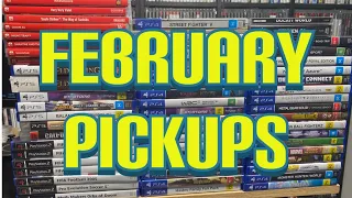 February 2022 Video Game Pickups
