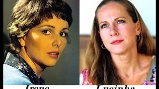 Comparação de elenco da novela A Viagem 1975 e 1994