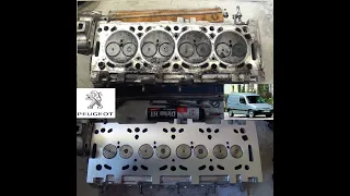 Peugeot Citroen 2.0 HDI Hengerfej felújítás Cylinder head restoration resurfacing Zylinderkopf