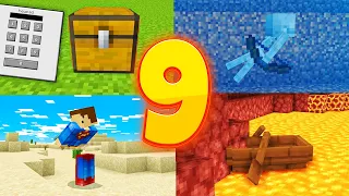 9 SUPER KOMEND których NAPEWNO NIE ZNASZ w MINECRAFT!