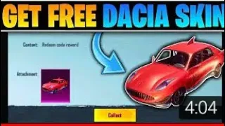 #VpnTrick NEW VPN TRICK ! GET LEGENDARY DACIA SKIN FOR FREE IN PUBG MOBILE ! SEASON 16 NEW VPN TRICK