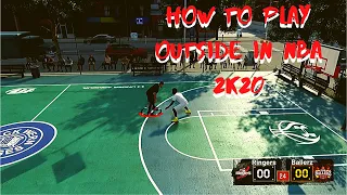 How to Play NBA 2K20 With Outside Courts