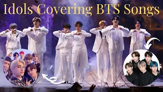 Idols Covering BTS Songs (ATEEZ, TXT, ENHYPEN, TWICE...)