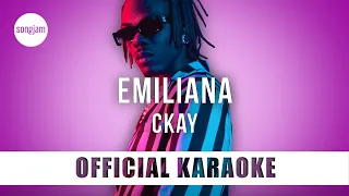 CKay - Emiliana (Official Karaoke Instrumental) | SongJam