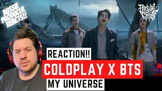 Rock Musician Reacts to Coldplay X BTS - My Universe!