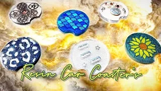 How to create and Make Resin Car Coasters