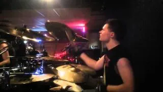 Hellevate - Drum Cam - June 2, 2013 - Double T's Roadhouse