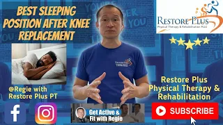 Best Sleeping Position After Knee Replacement