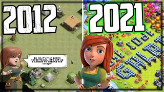 2012 to 2021 - Clash of Clans HISTORY!