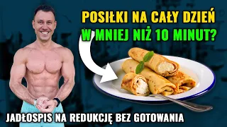 Dieta dla leniwych - proste i szybkie posiłki na redukcję bez gotowania | Trener Mariusz Mróz