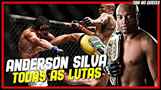 Anderson Silva TODAS As Lutas Da Carreira/Anderson Silva ALL Fights In MMA