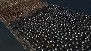 300 SPARTANS vs 3000 IMMORTALS - ROME 2: Total War