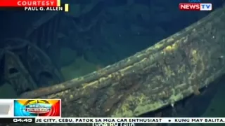 Japanese warship na Musashi, natagpuan sa ilalim ng Sibuyan Sea matapos ang mahigit ang ilang dekada