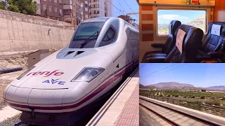 Spanish High-Speed Rail in First Class: Alicante - Madrid-Atocha aboard Talgo AVE S-112 Train