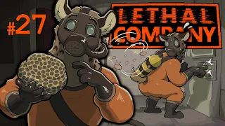 Let's Play Lethal Company Co-op Part 27 - SLIME DOOR