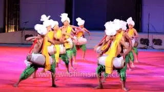 Pung Cholom or Drum dance from Manipur