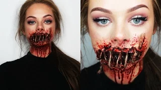 SEWED SHUT MOUTH - SFX Makeup