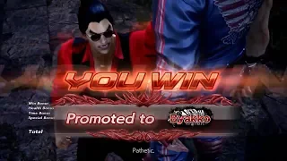 Tekken 7 Kazuya  King rank battle