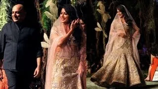 Chitrangada Walks The Ramp @ Aamby Valley India Bridal Fashion Week 2012