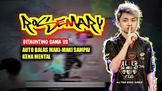 AE ROSEMARY DI TAUNTING STREAM SNIPING AUTO BALAS SAMPAI KENA MENTAL❗GAMEPLAY AE ROSEMARY PUBG 3.1🔥