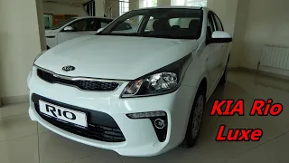 KIA Rio  1.6 л 123 л.c 6АТ Luxe  944 900 РУБ   почему в люксе так мало опций ? обзор